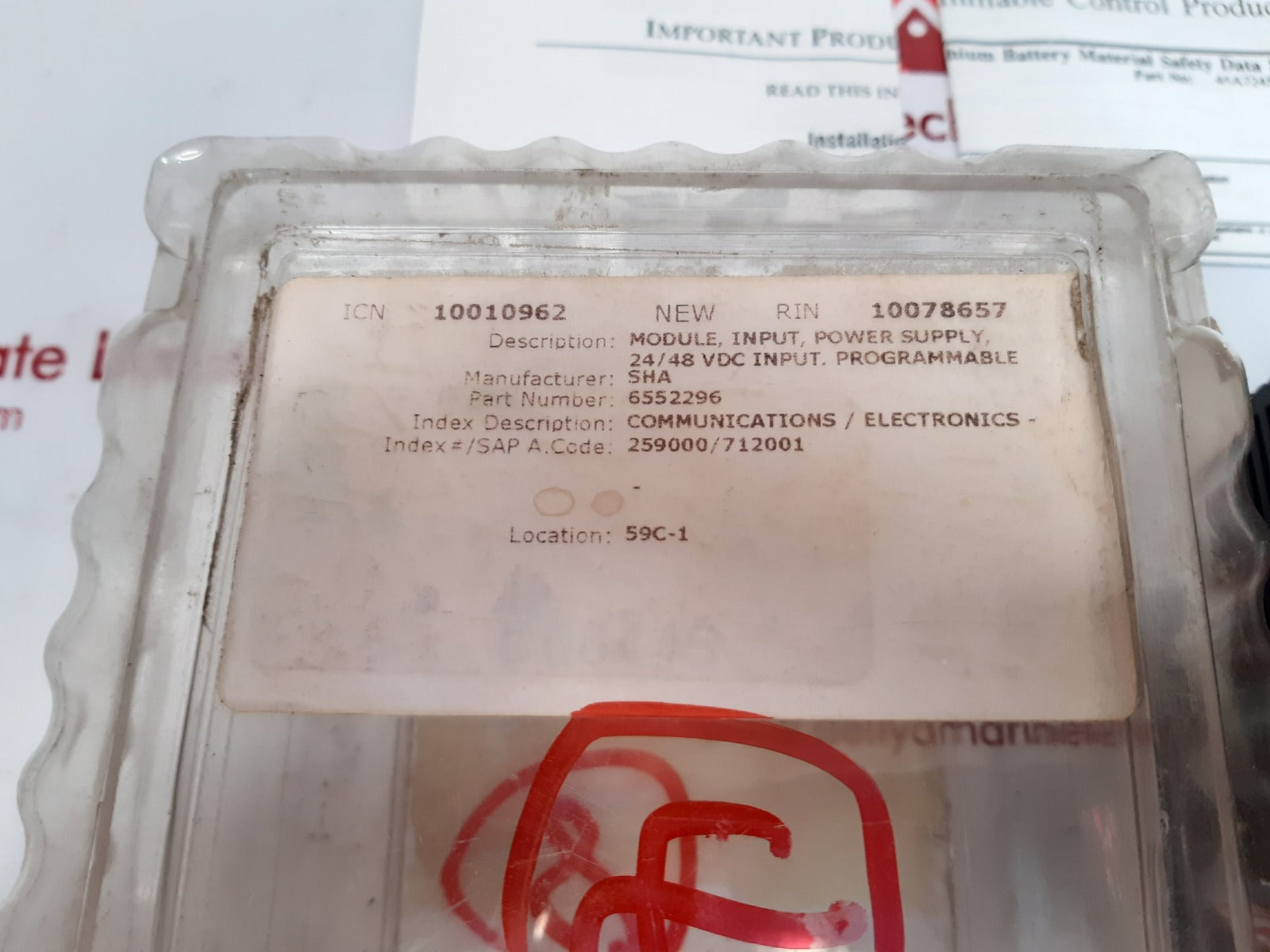 Ge fanuc ic693pwr322f 30w power supply