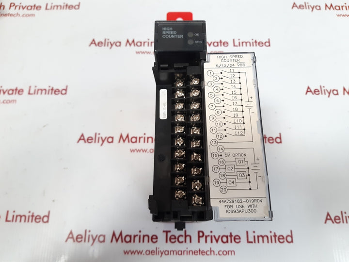 Ge fanuc ic693apu300j high speed counter module