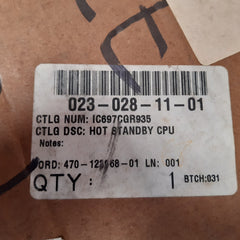 Ge fanuc ic697cgr935-hb central processor unit