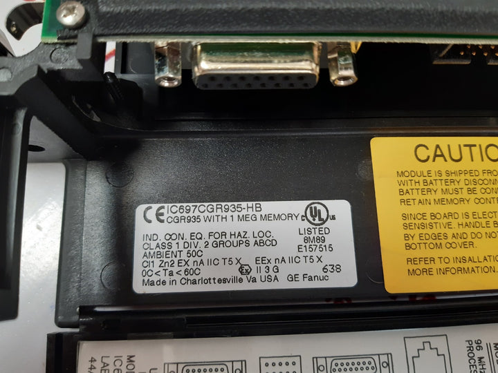Ge fanuc ic697cgr935-hb central processor unit