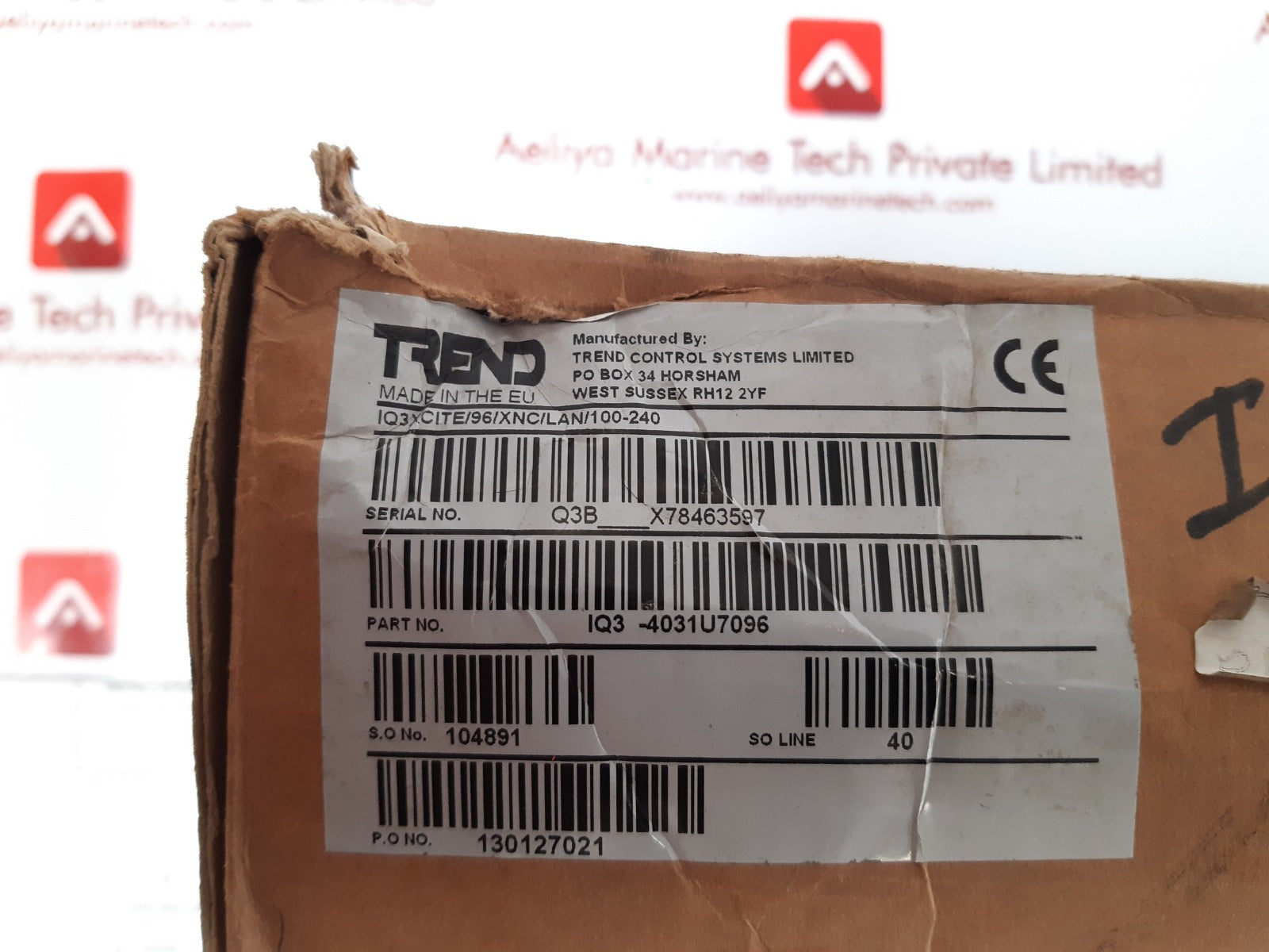 Trend iq3xcite/96/xnc/lan/100-240 controller