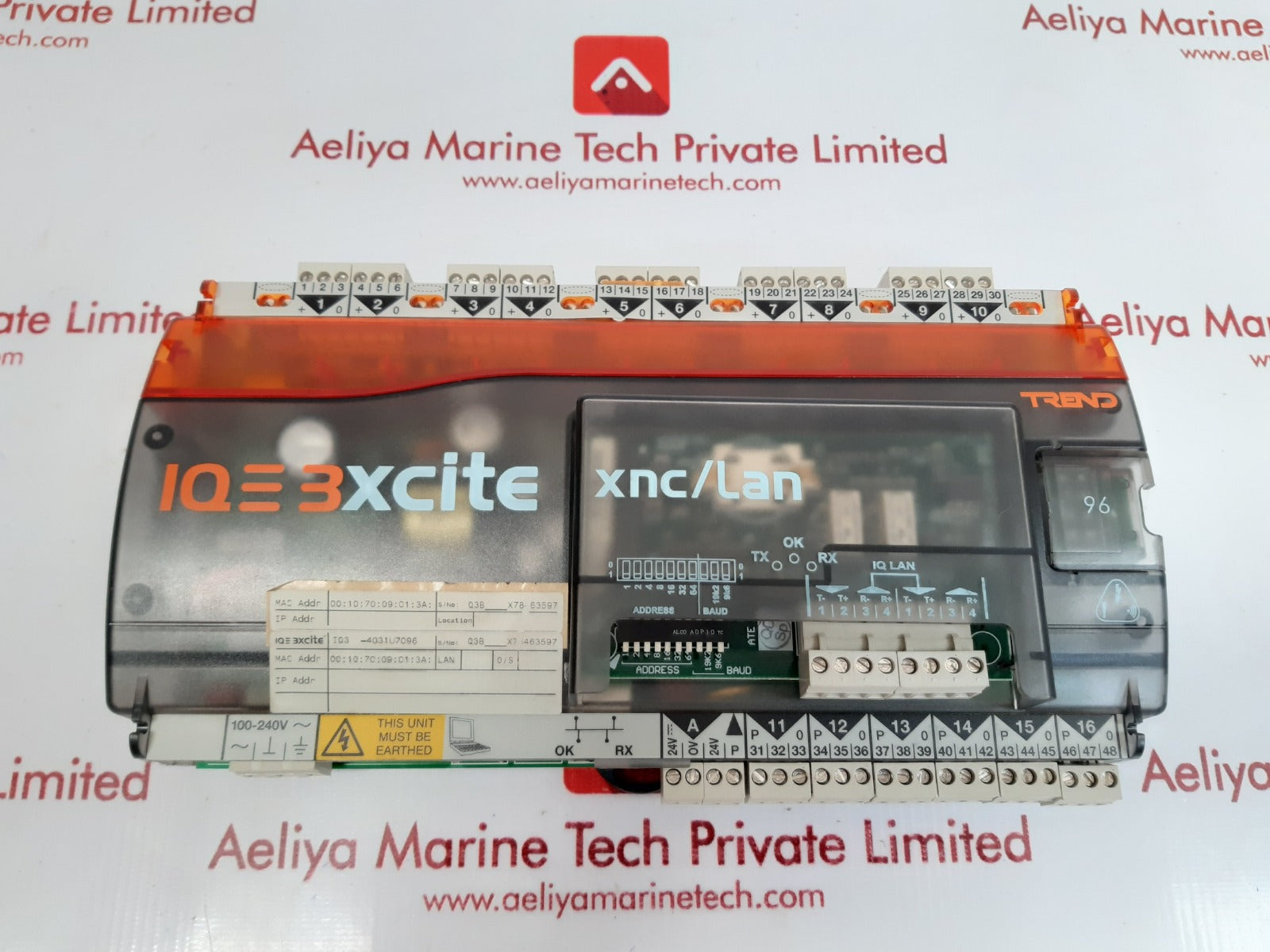 Trend iq3xcite/96/xnc/lan/100-240 controller