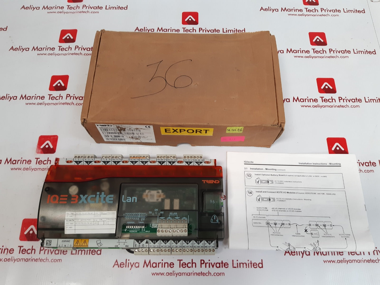 Trend iq3xcite/96/lan/bac/100-240 controller iq3-4012u7096