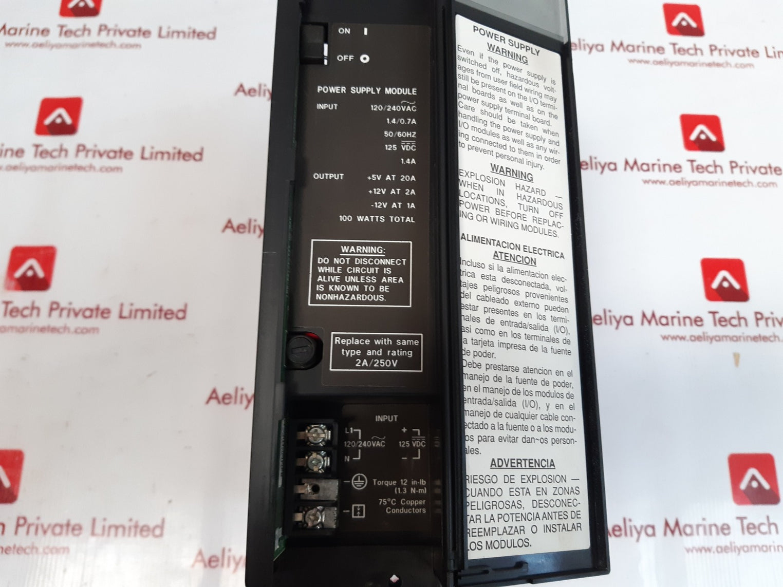 Ge fanuc ic697pwr711h power supply