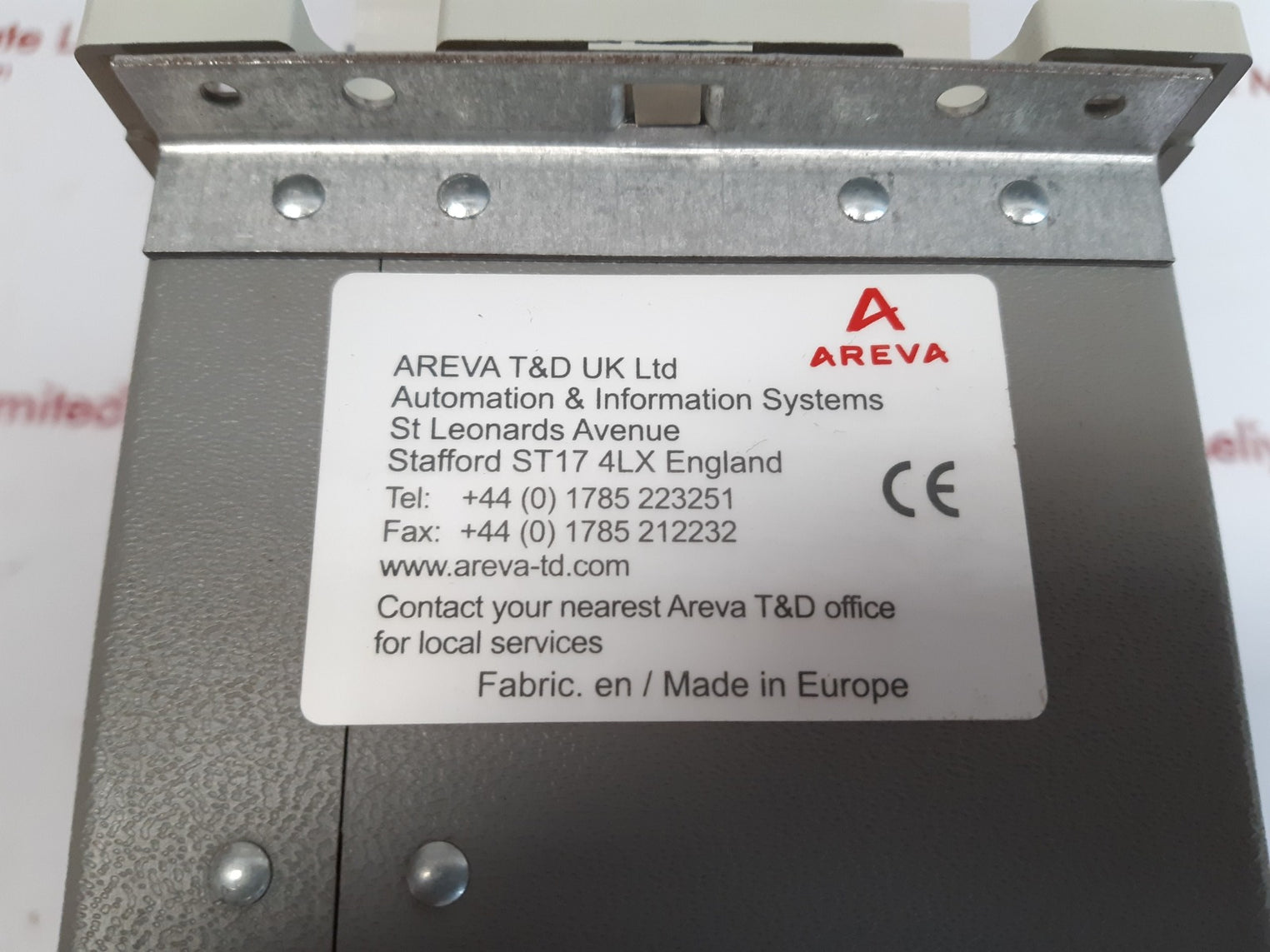 Areva mvtu13t1ba0251h