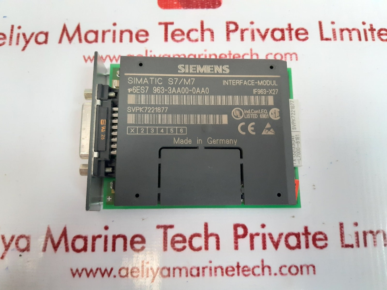 Siemens simatic s7/m7 6es7 963-3aa00-0aa0 interface module