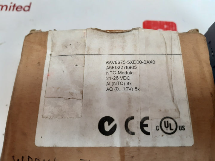 Siemens 6av6675-5xd00-0ax0 expansion module