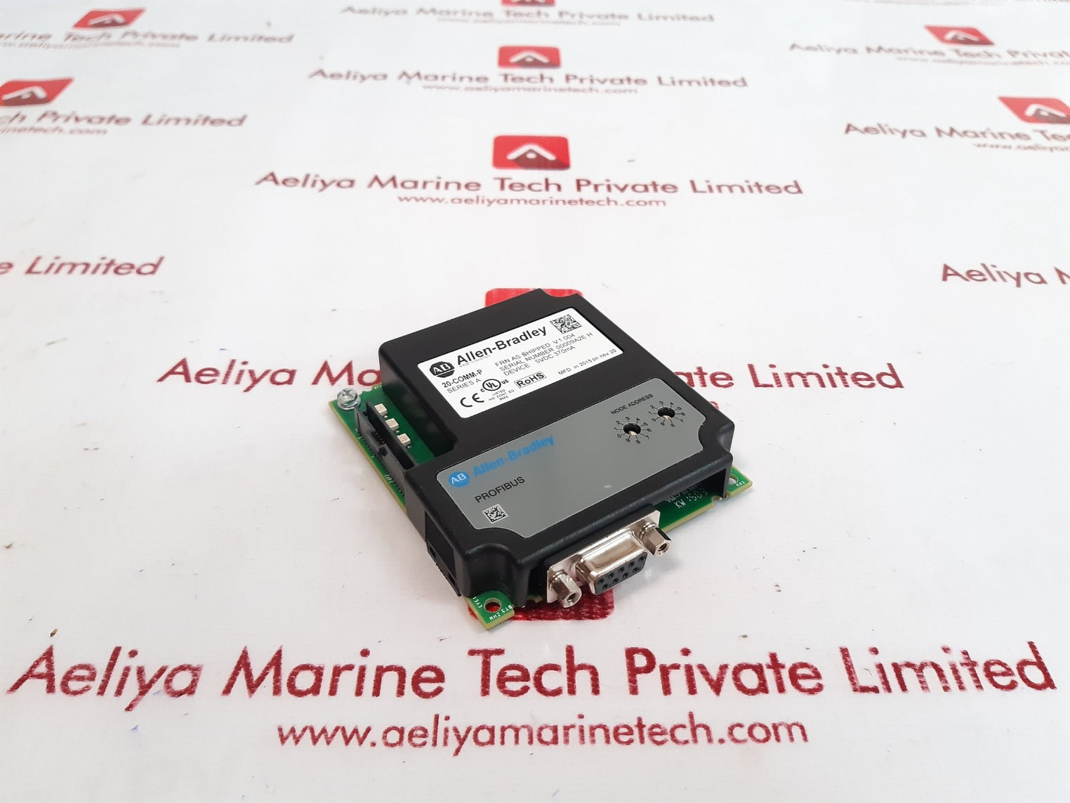 Allen bradley 20-comm-p powerflex profibus communication adapter 