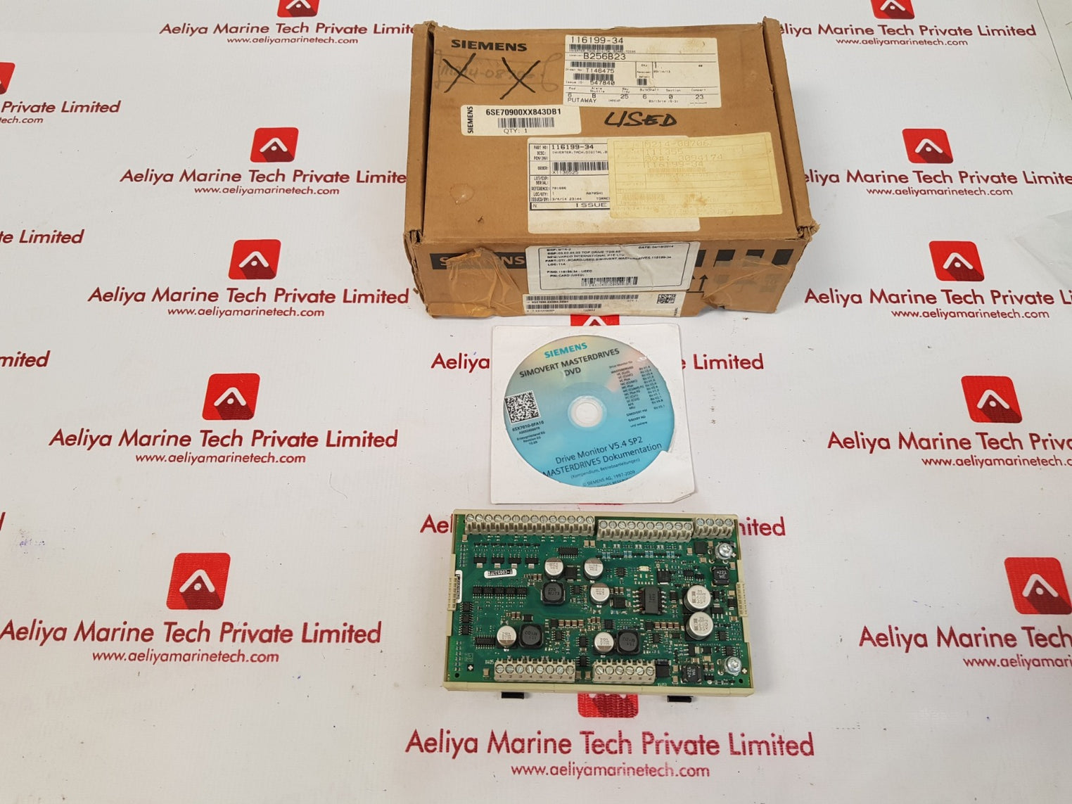 Siemens 6Se7090-0Xx84-3Db1 Interface Board
