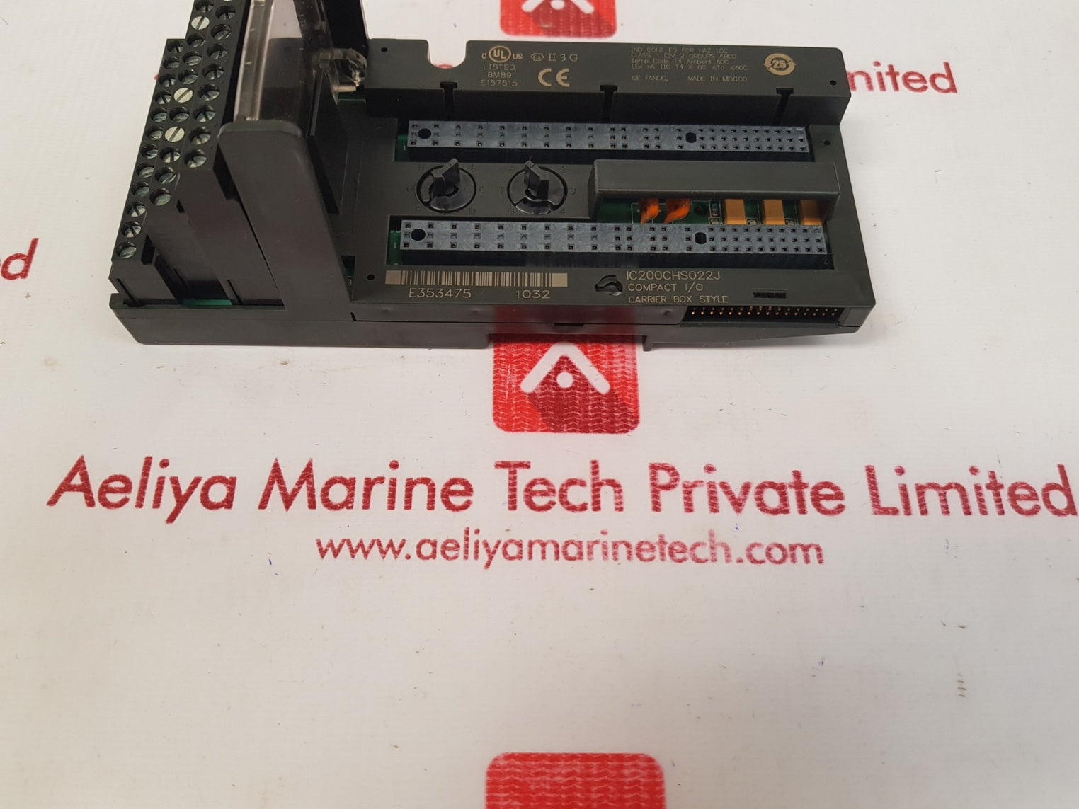 Ge ic200chs022j compact i/o carrier box style