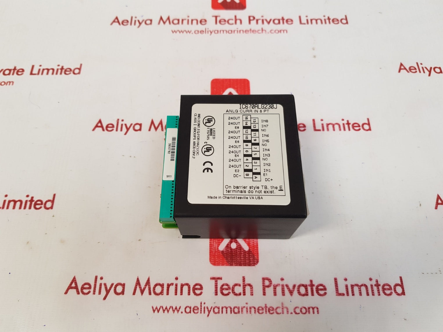 Ge fanuc ic670alg230j analog input module 