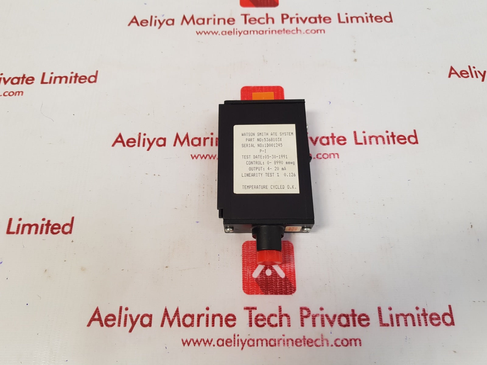 Watson smith 5368103x i/p converter 1d 001245