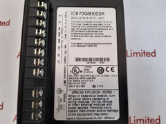 Ge fanuc ic670gbi002k bus interface unit
