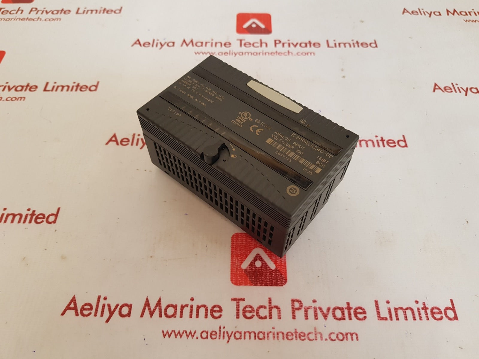 Ge ic200alg240-gc analog input module