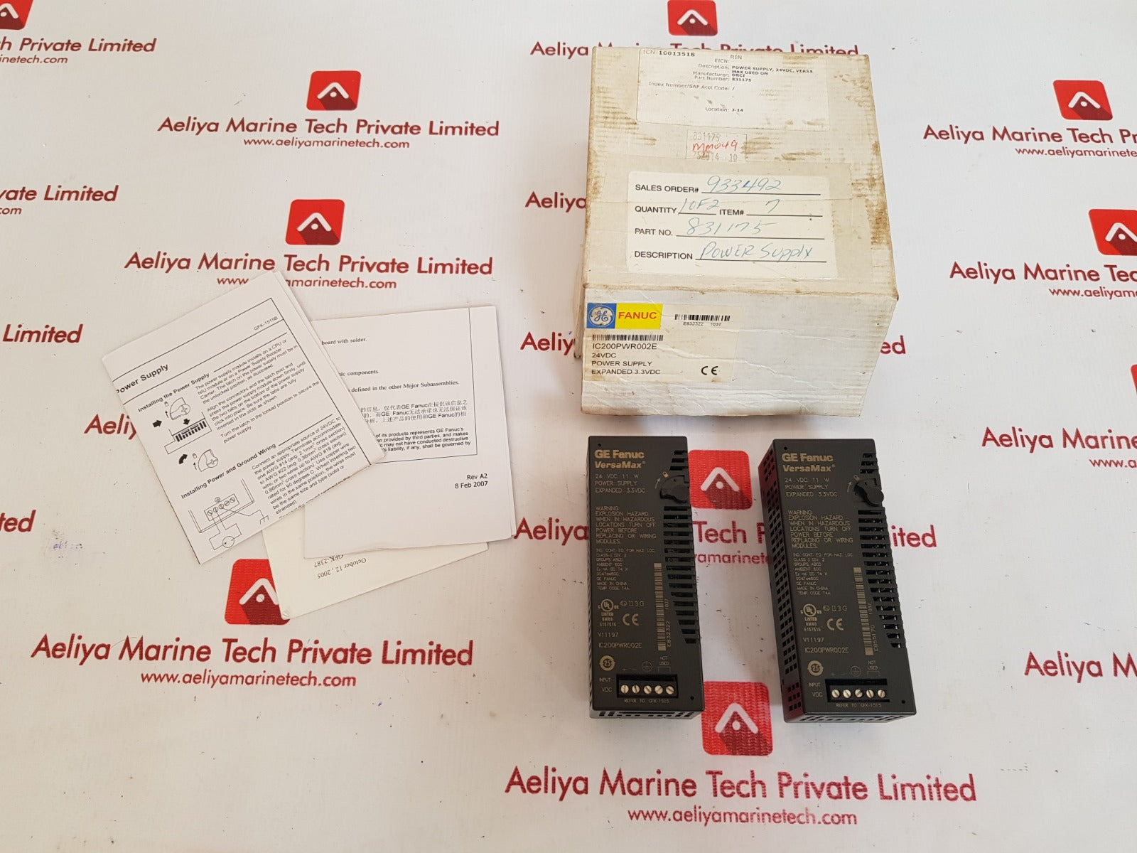 Ge fanuc ic200pwr002e plc power supply