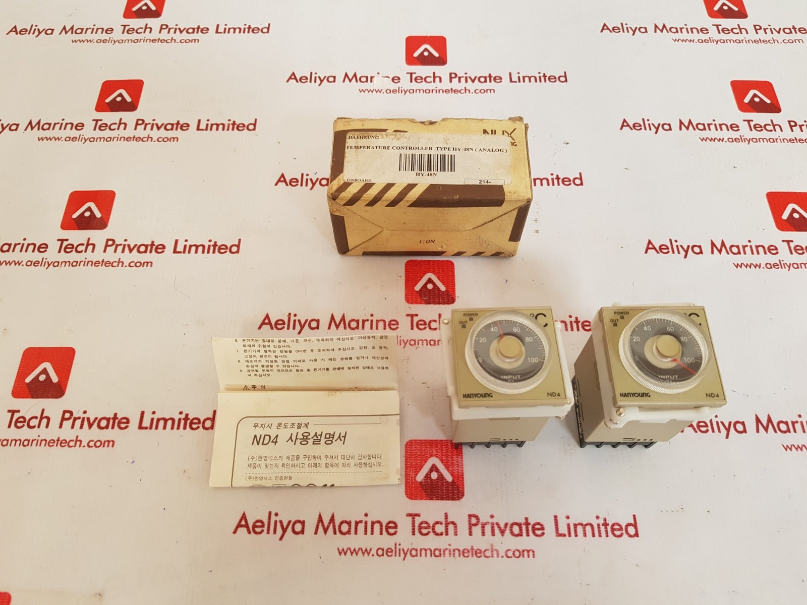 Hanyoung nd4-ppmr03 temperature controller