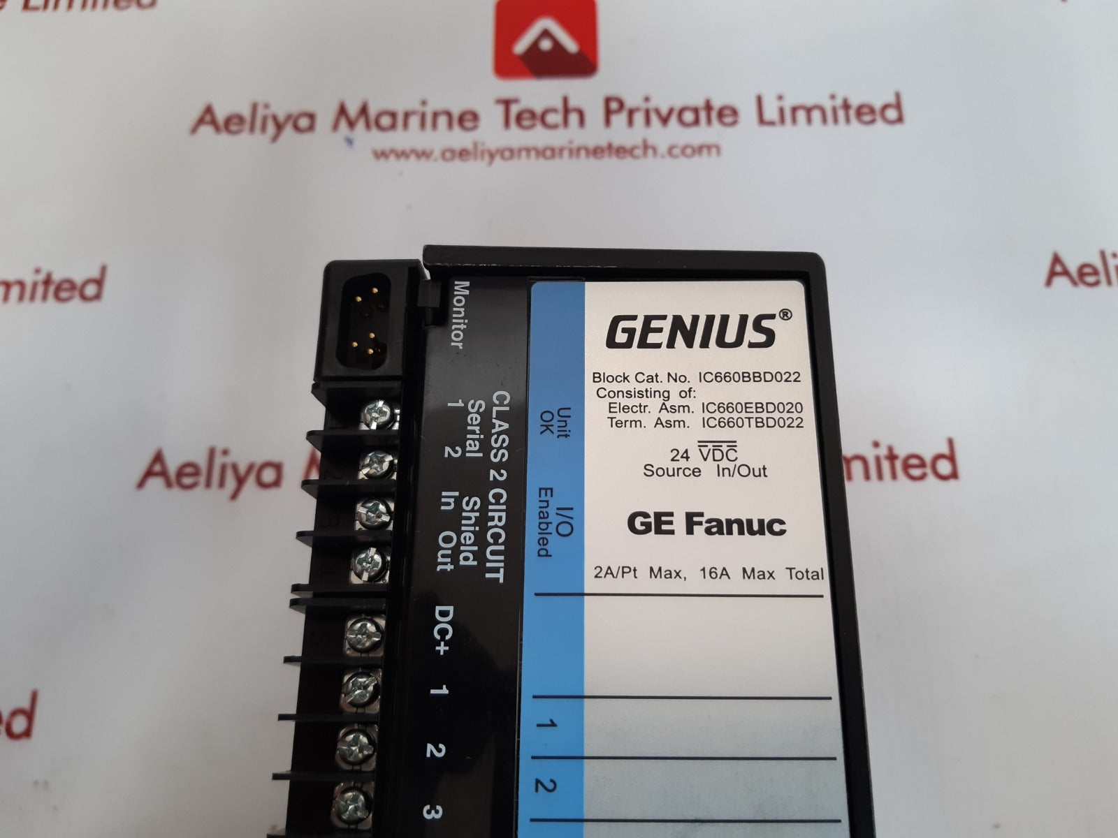 Ge ic660tbd120l terminal module
