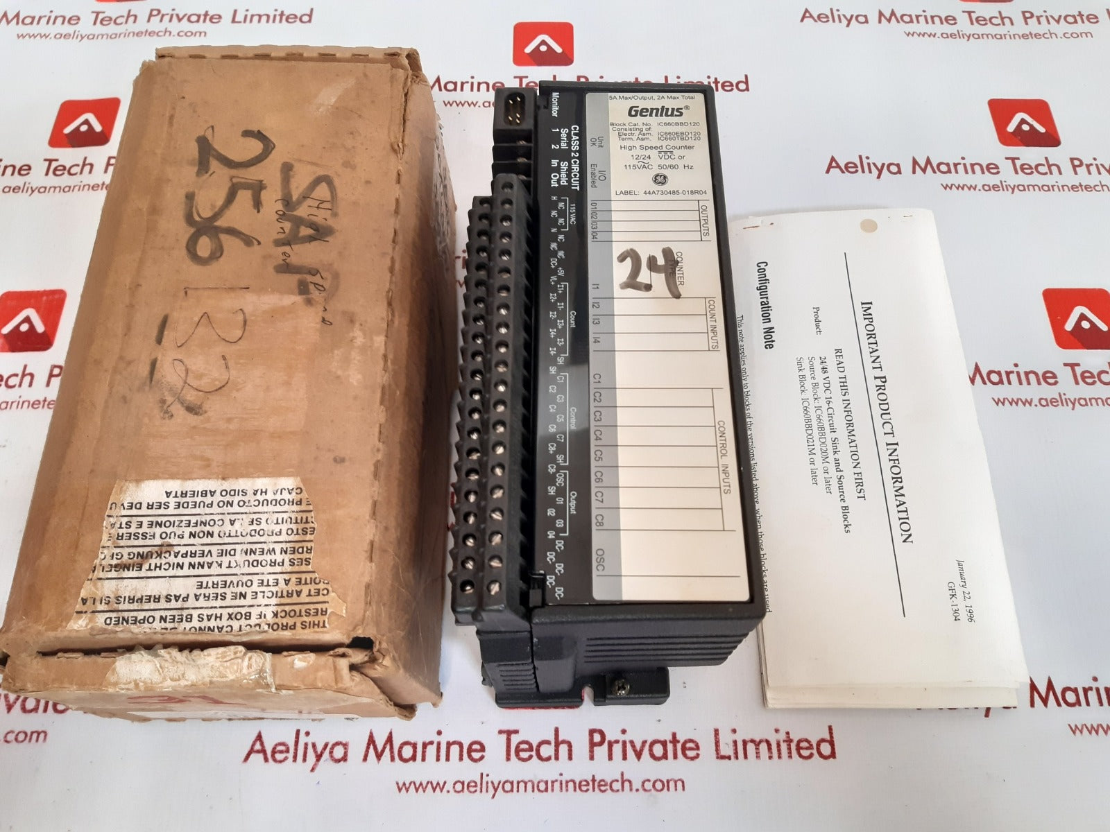 Ge fanuc ic660tbd120k terminal module  