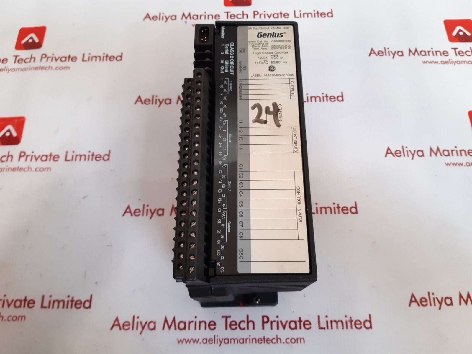 Ge fanuc ic660tbd120k terminal module  