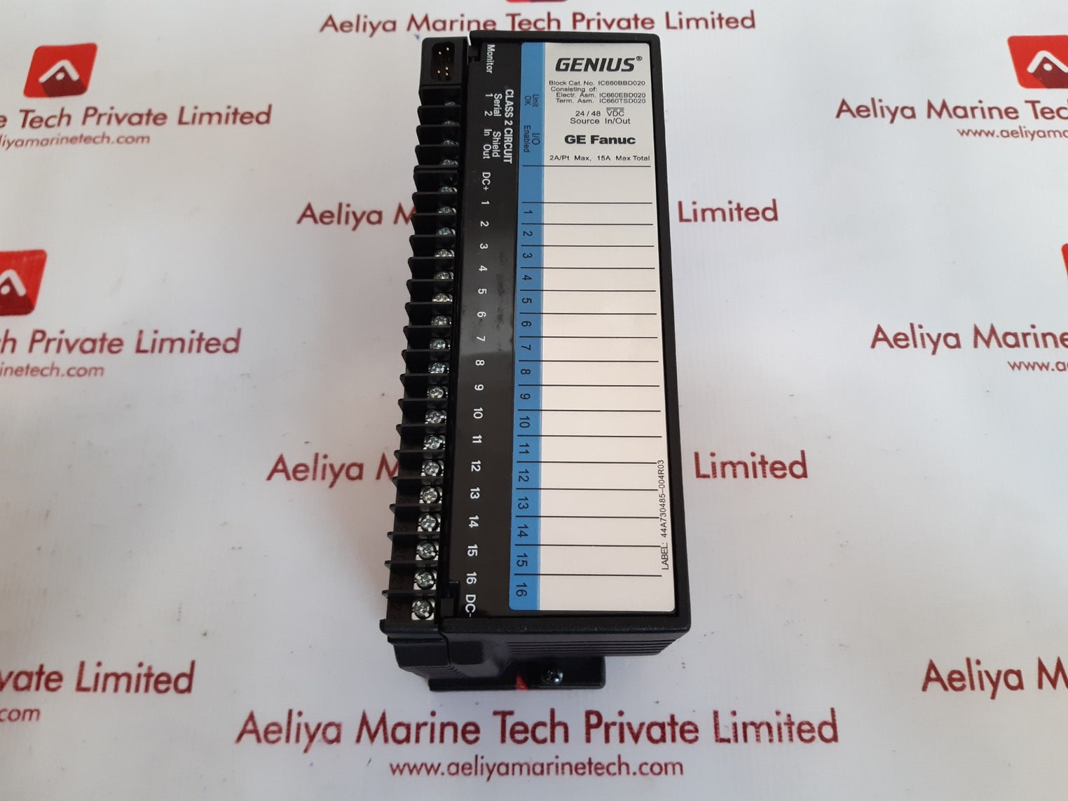 Ge fanuc ic660tsd020l genius i/o blocks 