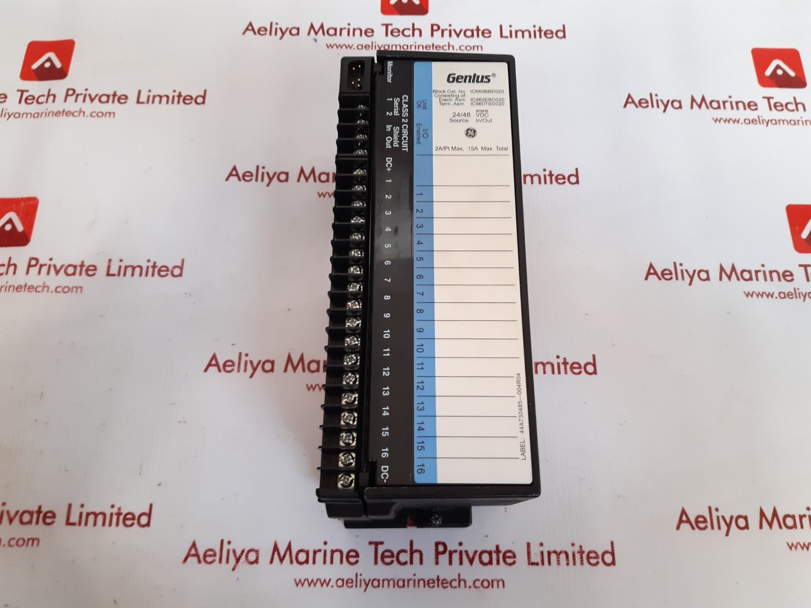 Ge ic660tsd020l terminal module 