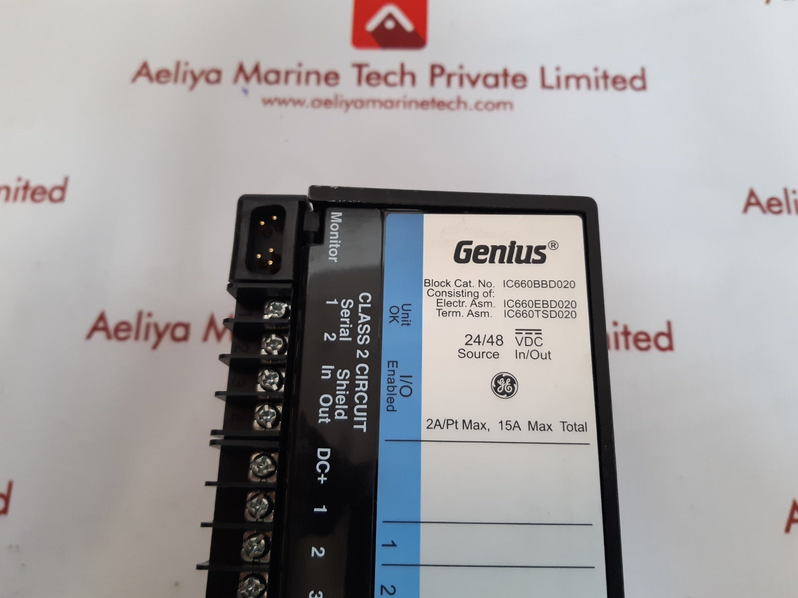 Ge ic660tsd020l terminal module 