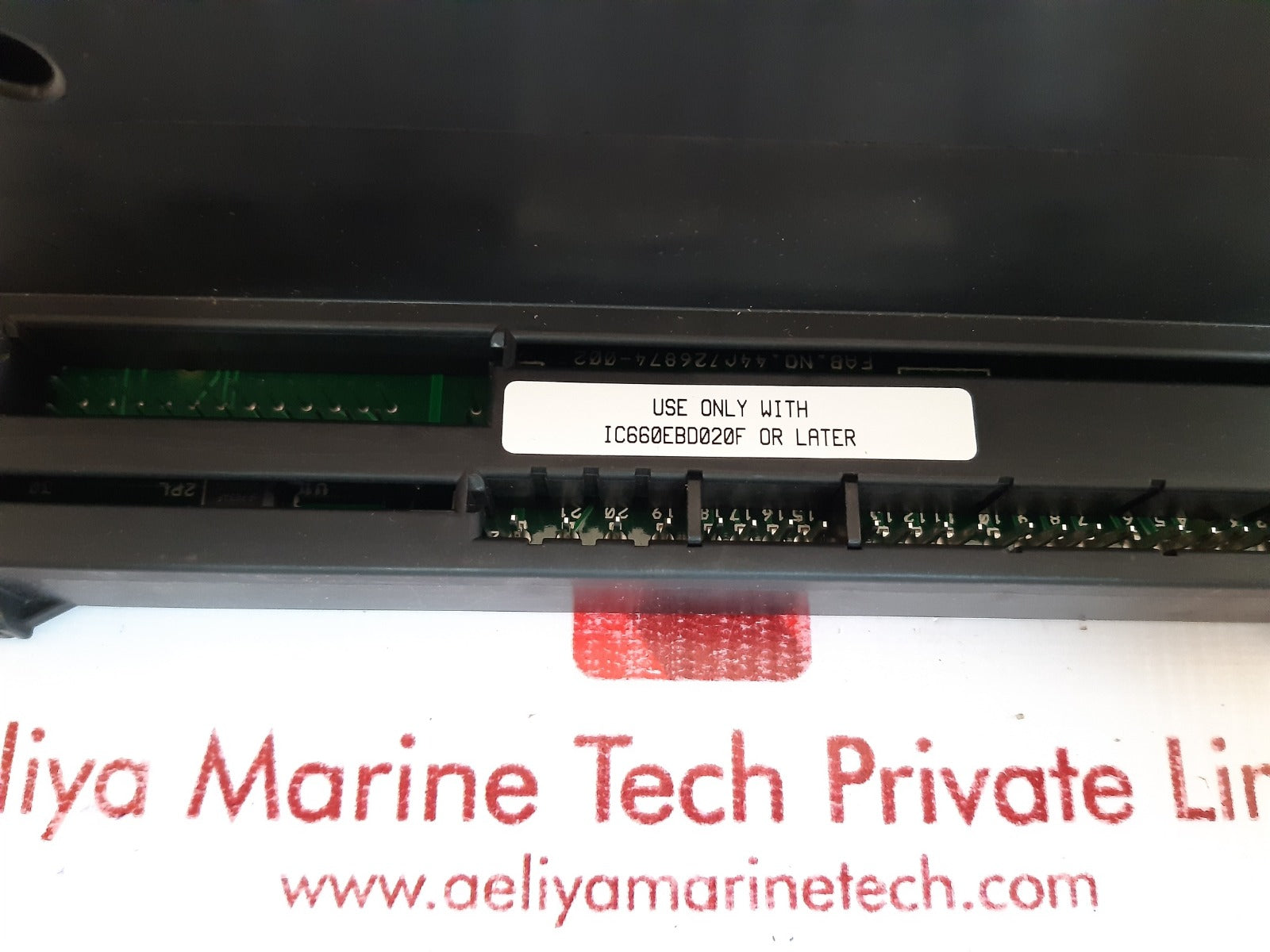 Ge Ic660tbd022k terminal assembly
