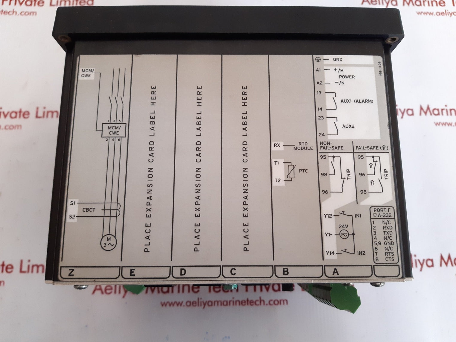 Allen-bradley 825-pd control module ser.B