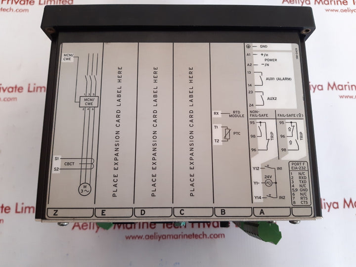 Allen-bradley 825-pd control module ser.B