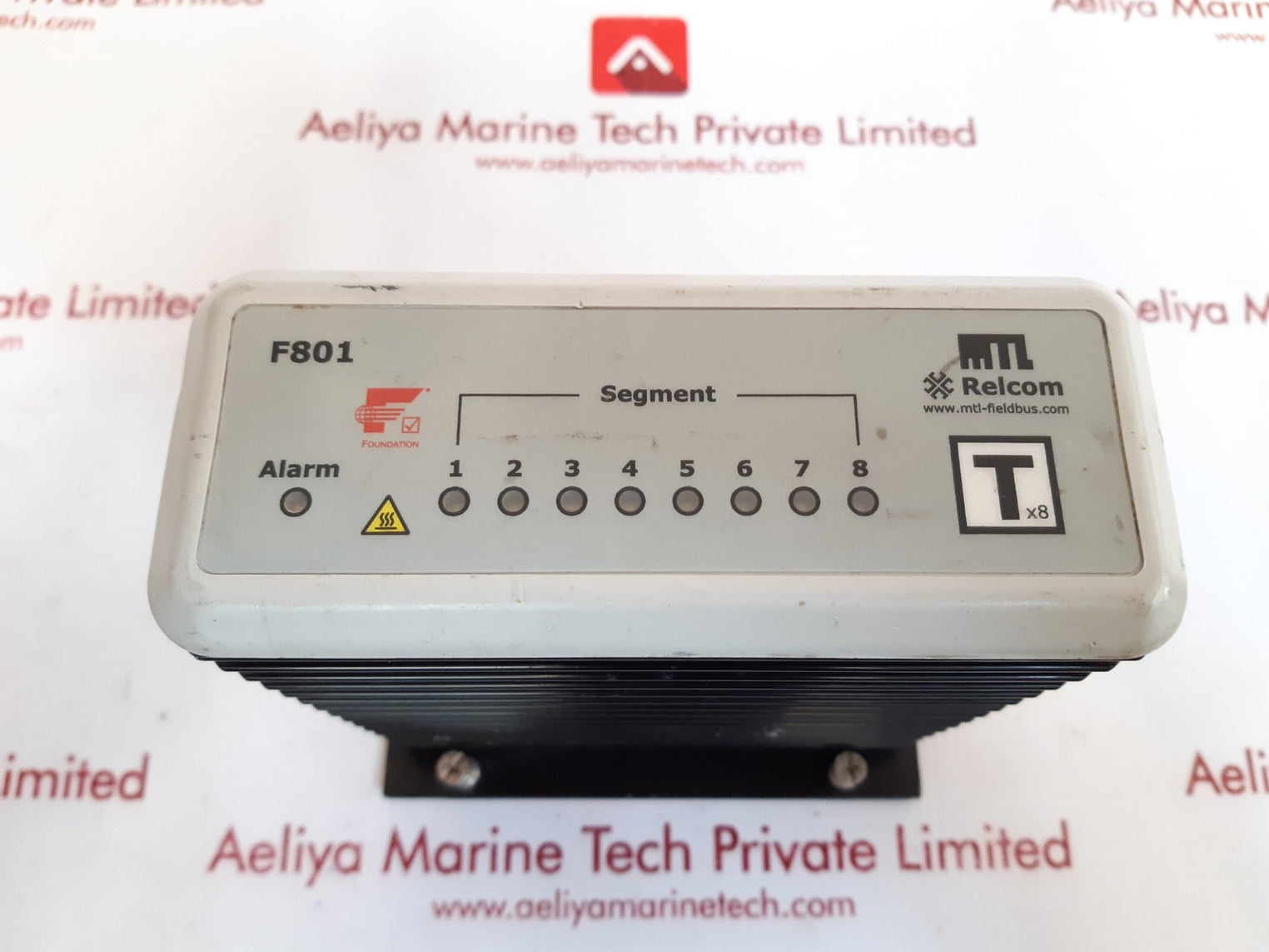 Relcom f801 mtl-fieldbus power supply 