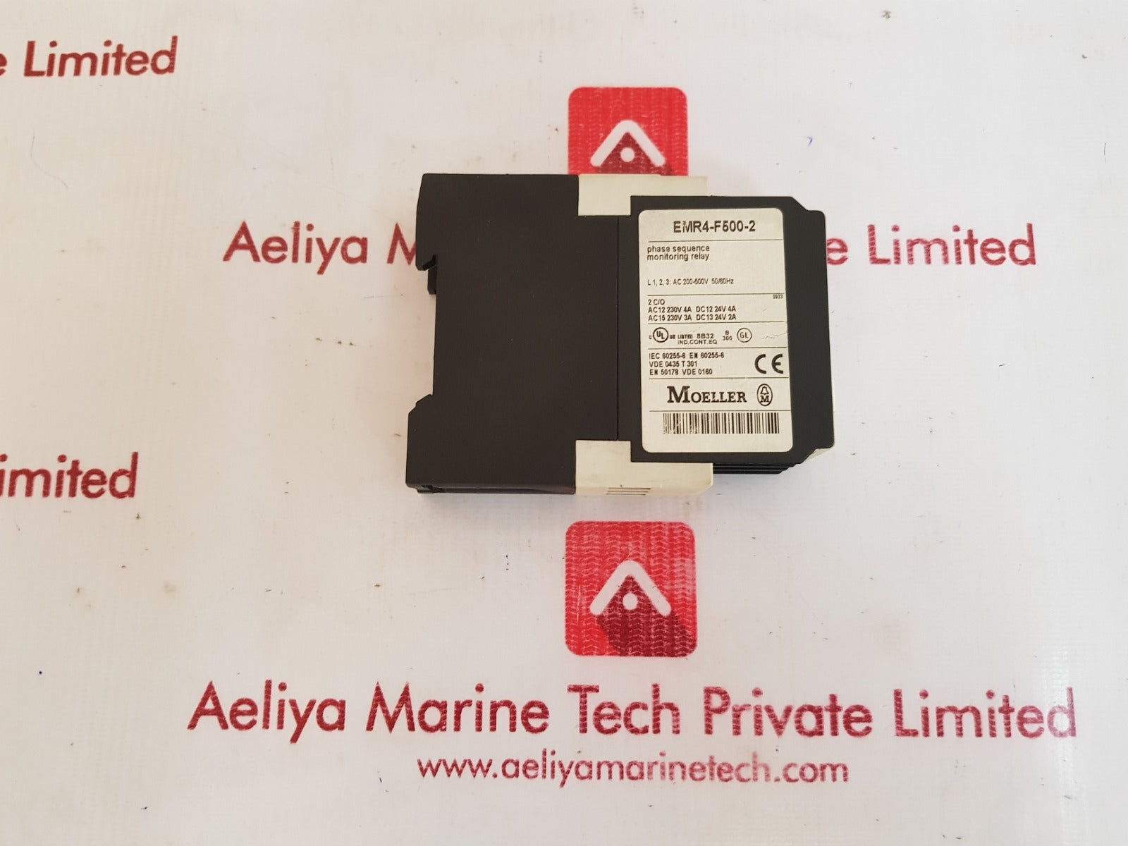 Moeller emr4-f500-2 phase sequence monitoring relay – Aeliya Marine Tech