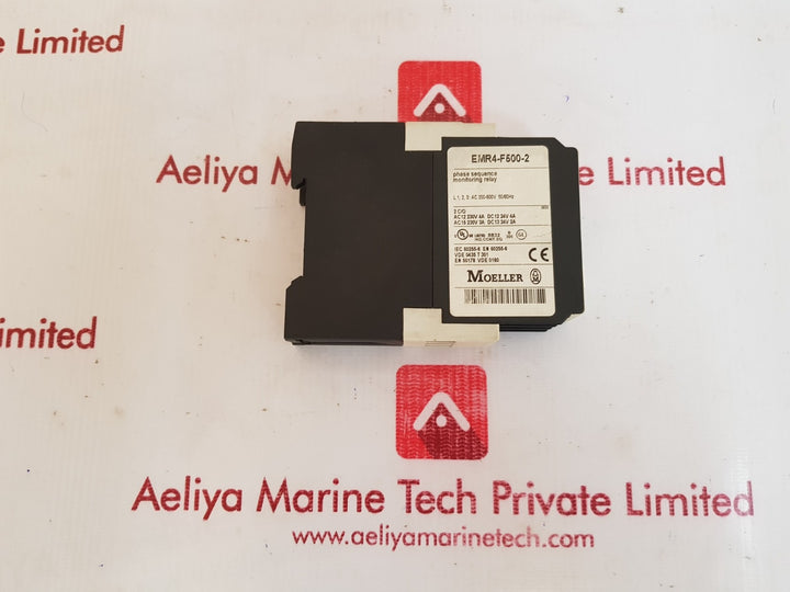 Moeller emr4-f500-2 phase sequence monitoring relay