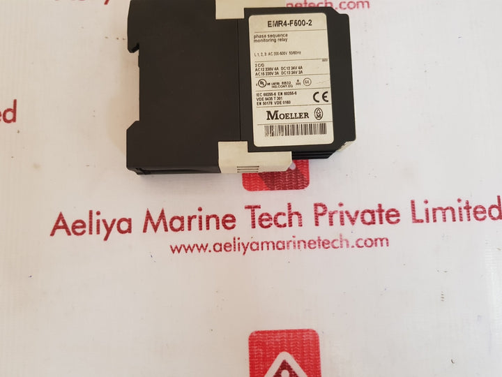 Moeller emr4-f500-2 phase sequence monitoring relay