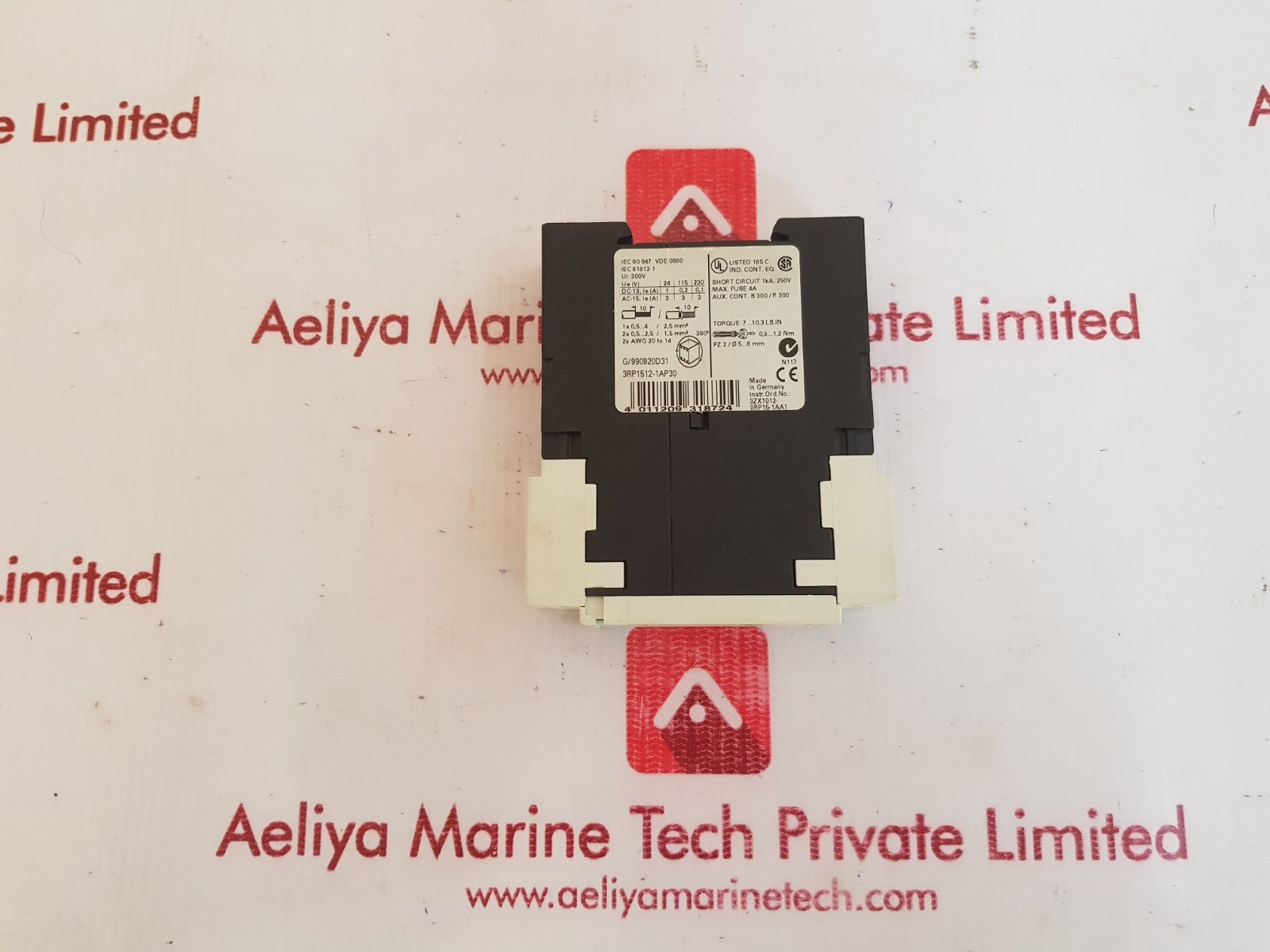 Siemens 3rp1512-1ap30 time relay