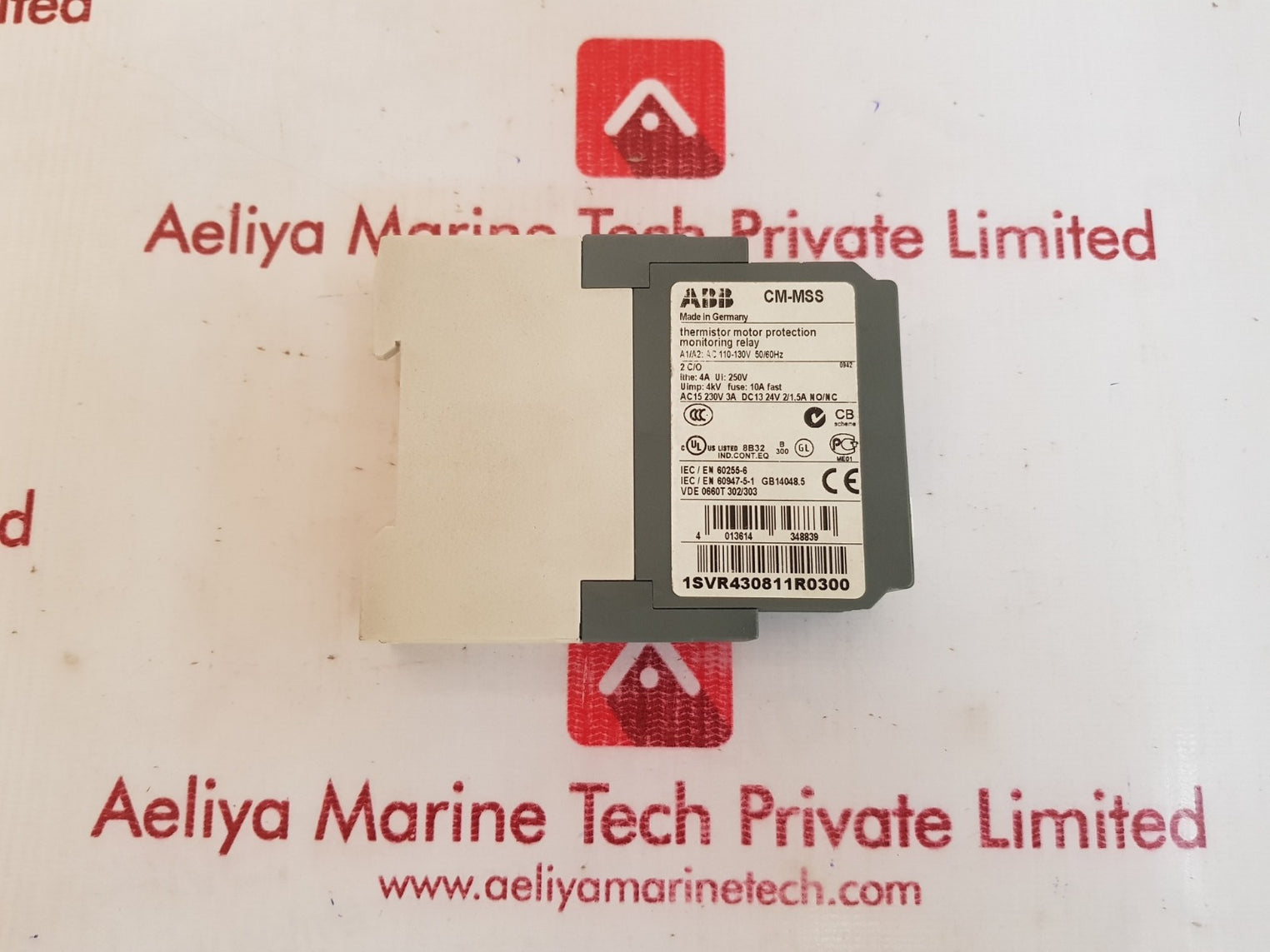 Abb cm-mss thermistor motor protection monitoring relay 1svr430811r0300 