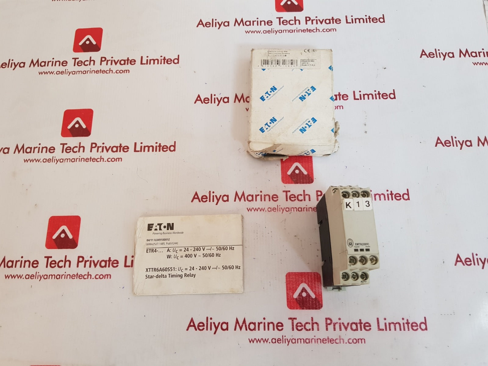 Klockner moeller emt6 thermistor overload relay 230v 