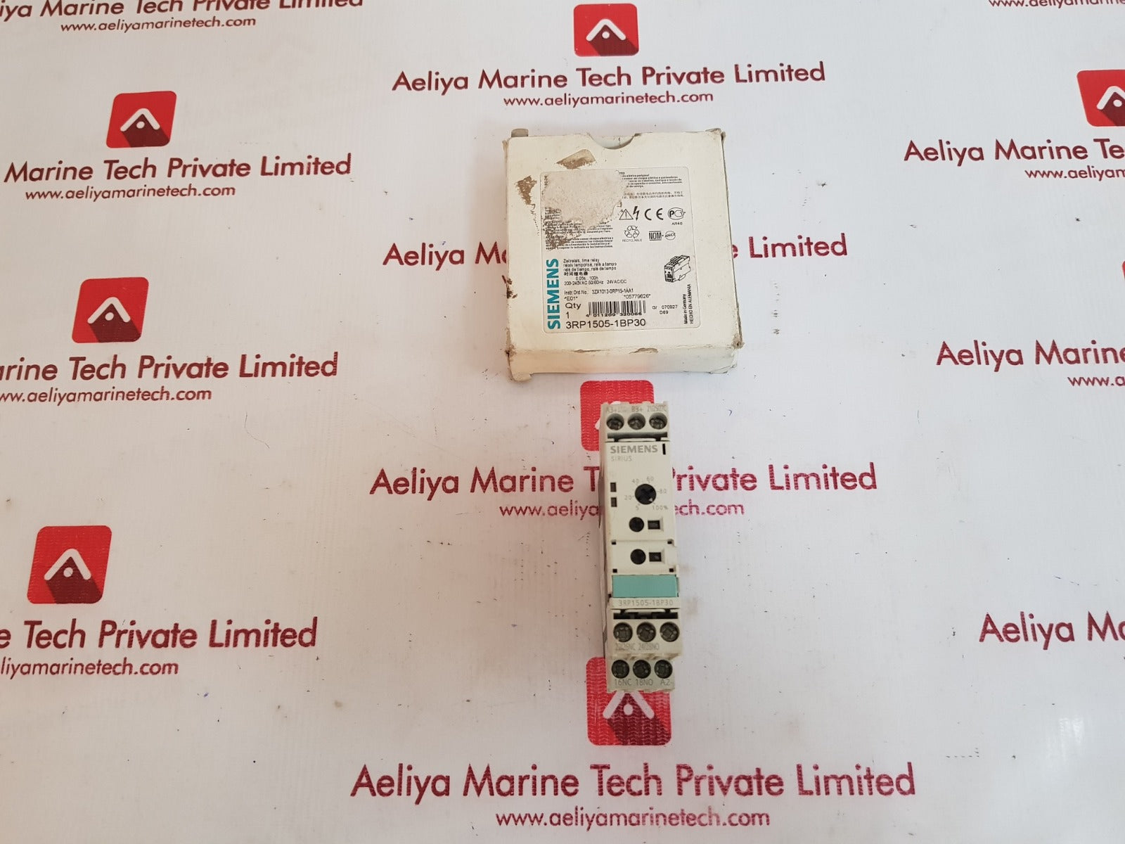 Siemens 3rp1505-1bp30 time relay 
