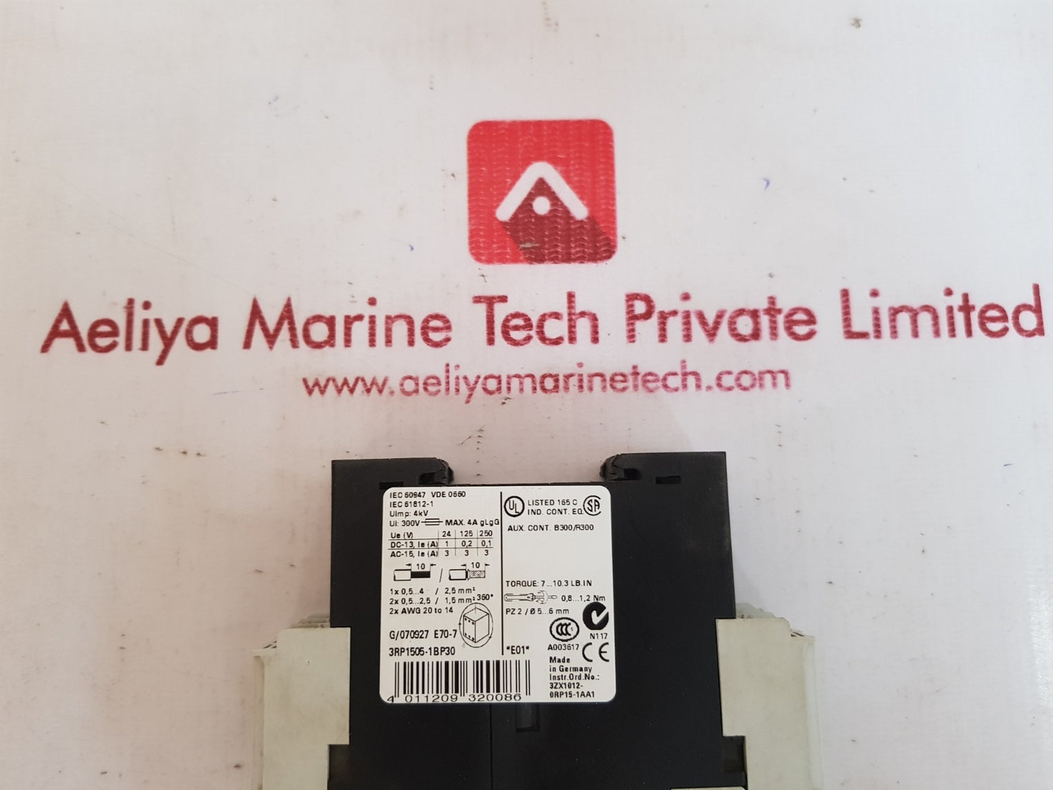 Siemens 3rp1505-1bp30 time relay 