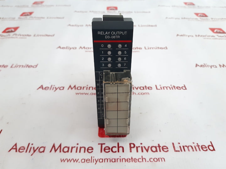 Plc direct d3-08tr relay output