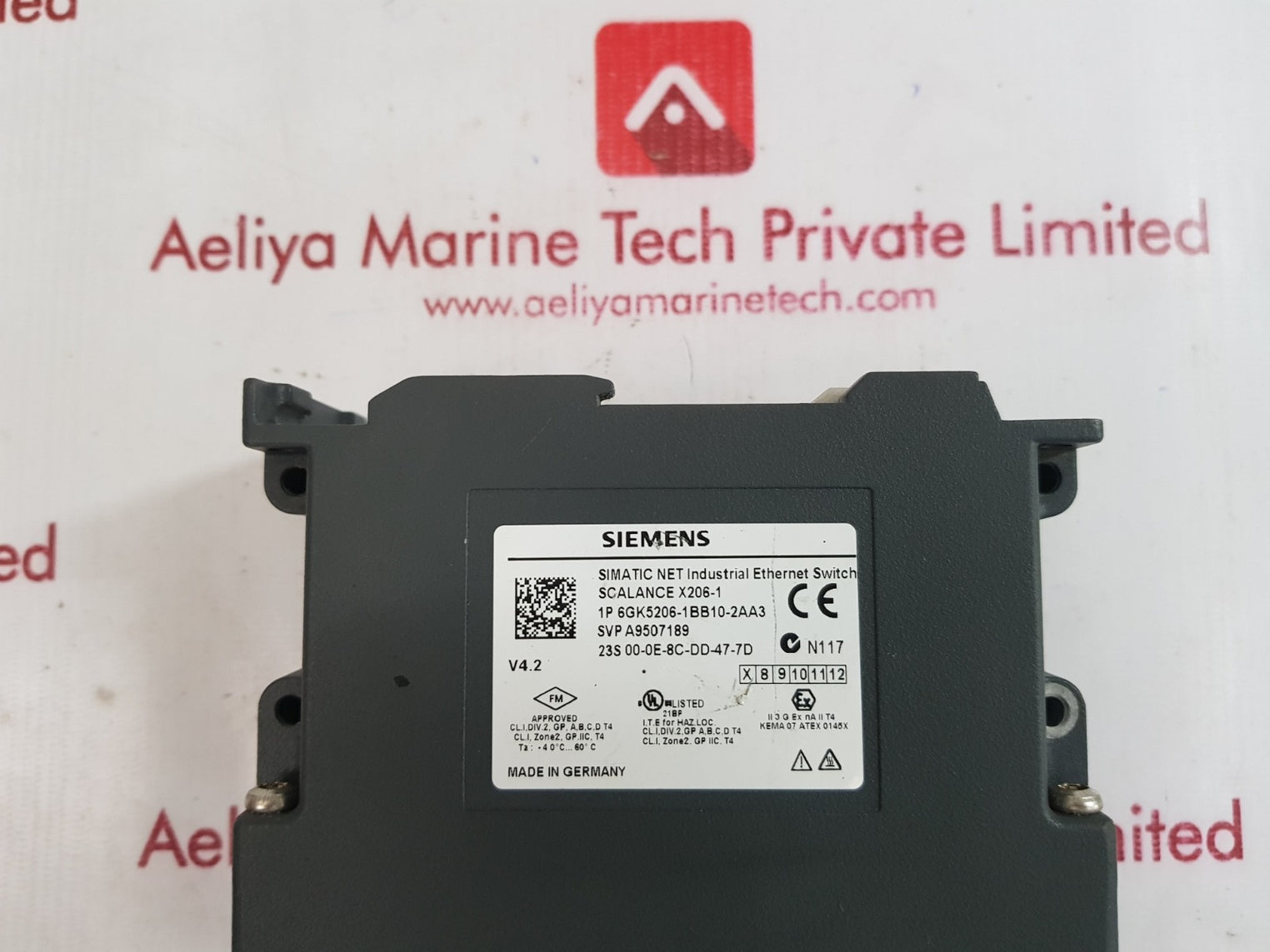 Siemens 6gk5206-1bb10-2aa3 scalance x206-1 ethernet switch