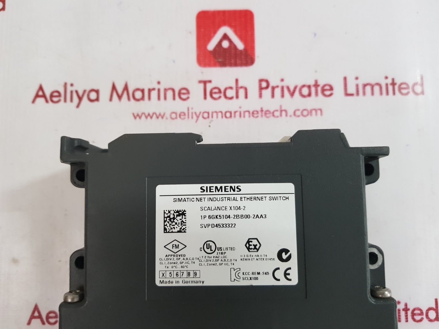 Siemens 6gk5104-2bb00-2aa3 scalance x104-2 ethernet switch