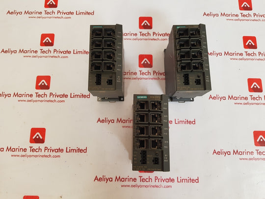 Siemens 6gk5208-0ba10-2aa3 ethernet switch svp  e9148322