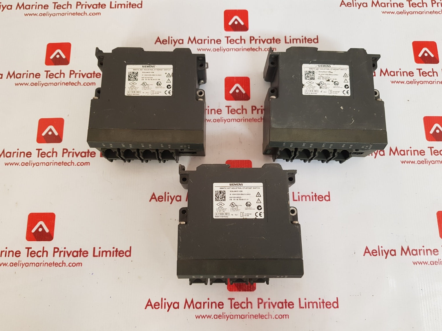 Siemens 6gk5208-0ba10-2aa3 ethernet switch svp  e9148322