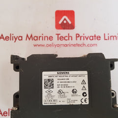 Siemens 6gk5208-0ba10-2aa3 ethernet switch svp  e9148322