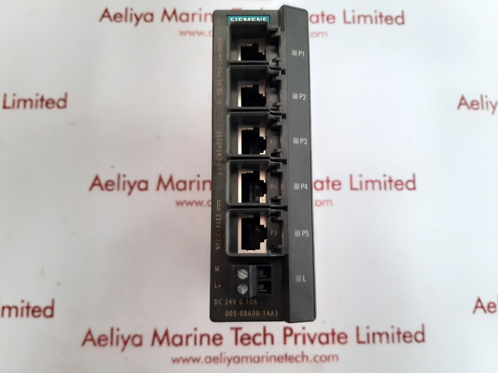 Siemens 6gk5005-0ba00-1aa3 scalance x005 simatic net industrial ethernet switch