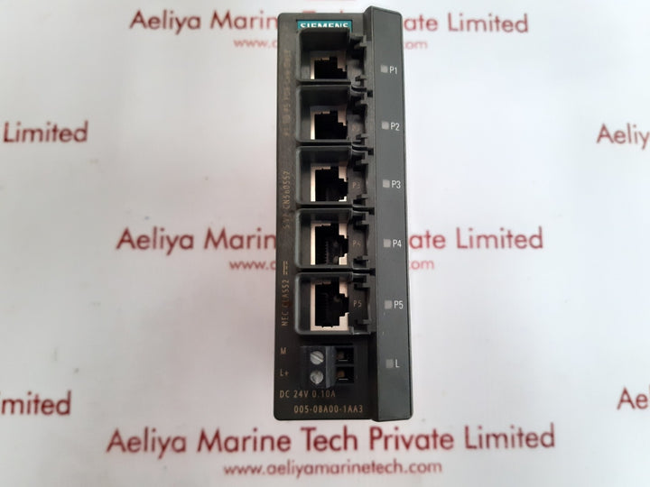 Siemens 6gk5005-0ba00-1aa3 scalance x005 simatic net industrial ethernet switch