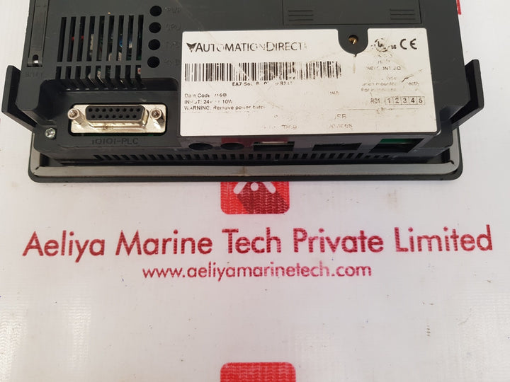 Automation Direct Ea7-s6M-r Touch Screen Panel Used