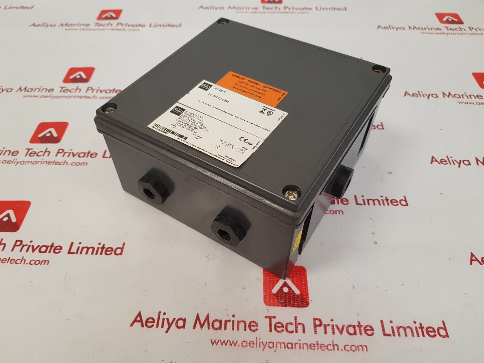 Stahl 8146/1051 terminal box ptb 01 atex 1016