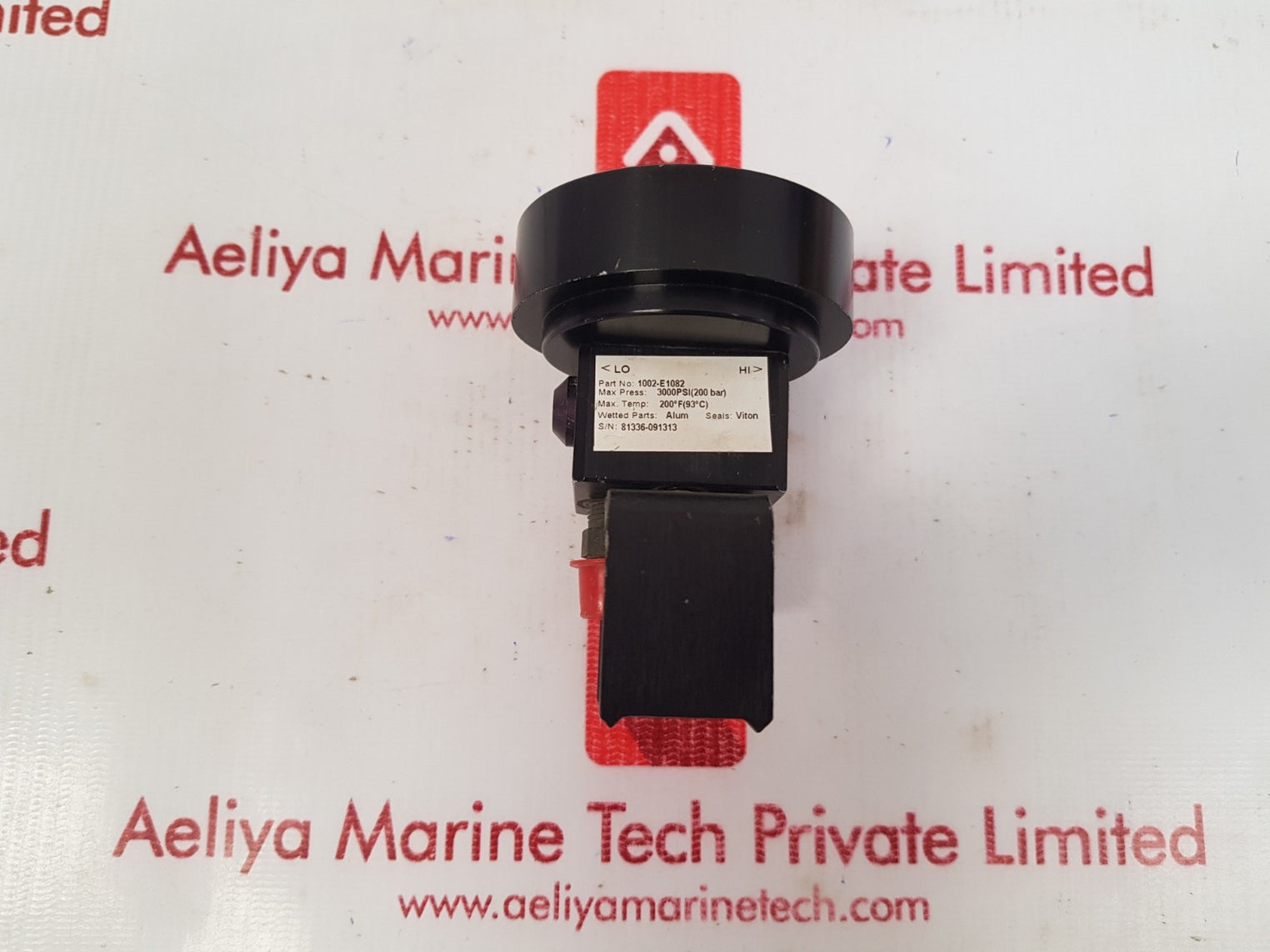 Quincy 124972-015 air compressor gauge 