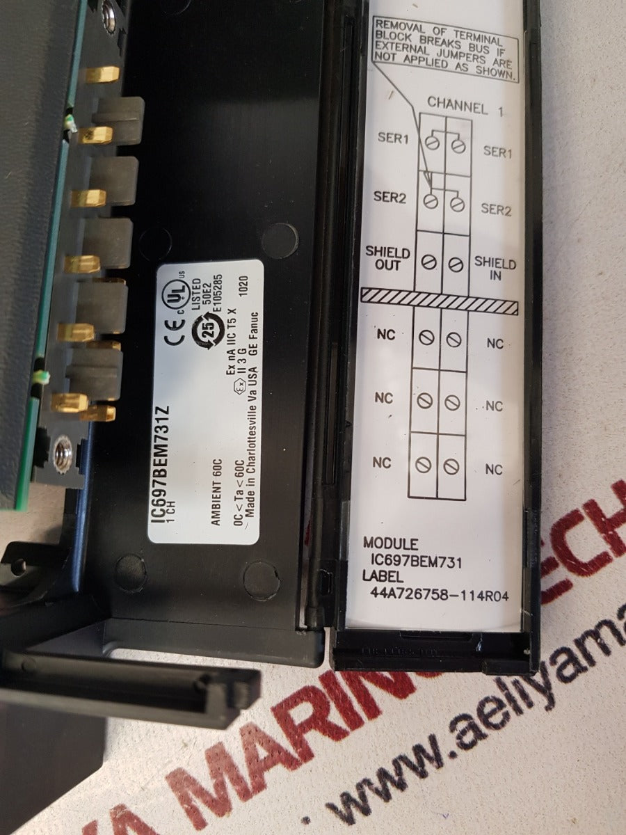 Ge fanuc ic697bem731z module